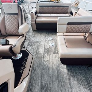 2025 Godfrey AquaPatio 25′ Flip Lounge Tritoon – 255 SFL