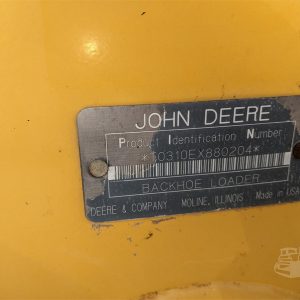 2000 DEERE 310E
