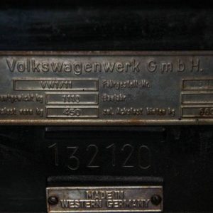 1958 Volkswagen Beetle Folding Roof