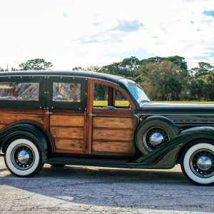 1936 Dodge Westchester Woody Wagon Cantrell Body